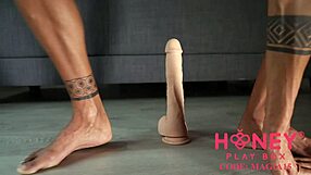 i try new toy from honey box