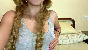 video of cute princess touching herself in fathers cabin