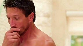 the stepfather and stepdaughter share a sensual nuru massage session with portuguese subtitles, exploring forbidden desires.