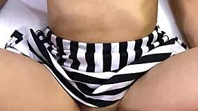 petite latina gets creampie in missionary after college!