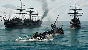 2 pirates fucked sailors after the shipwreck