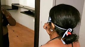 Desi chubby indian aunty fucked by a thief