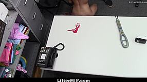 Strict Mall Officer Strips Shoplifting Milf Thoroughly?