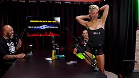 Safada Does Sensual Stripper After DP With Thick Toy