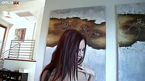 amy reid flashes her goodies before getting fucked hard and a facial