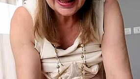 grandma says she'll help you cum fast with her mouth