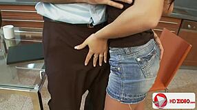 Does Latina Slut Deep Throat Cock Before Getting Fucked Everywhere?