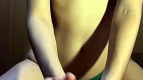 Intense Handjob in Dorm Room