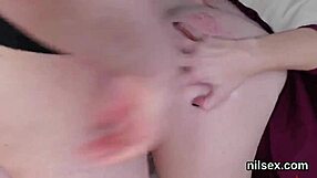 peculiar cutie is taken in ass hole assylum for awkward treatment, bizarre scene