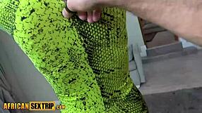 Natural Tits Amateur Ebony Bikini Model Gets Fucked By Euro Producer