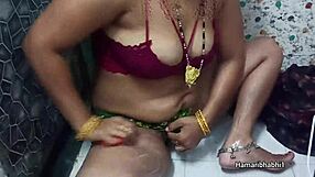 indian hot bhabhi bathing solo