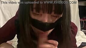 amateur asian teen blowjob in bedroom pov style