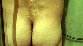 Hot Stepbrother Receives Shower Pleasure While Wife is Away