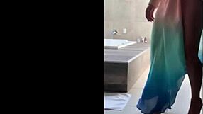 Brazilian Mature Woman Dances Sensually Outdoors