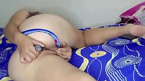 Watch this anal masturbation session with big-assed blondes and Latinas