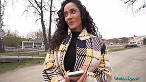 Filming this big-assed Latina who didn't mind the camera in public 😏📹