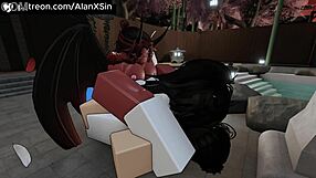 Two Pretty Girls Try My Dick In Roblox Condo Game Fucking