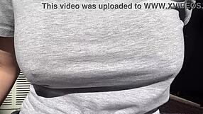 Artemisia Love's Big Boobs Bouncing Outdoor Session