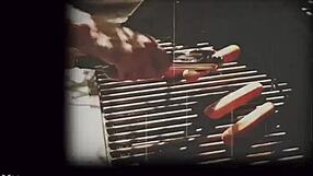 Foster gets bent over ass fucked by curvy asian milfs in bedroom threesome!