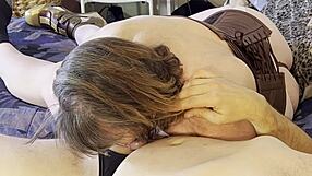 Wow granny, your heroic cock sucking skills amaze!