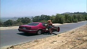 Redhead Slut Milf Audrey Hollander Engages In Outdoor Fucking