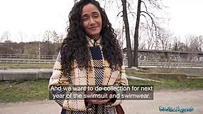 Filming this big-assed Latina who didn't mind the camera in public 😏📹