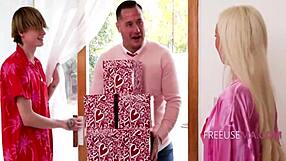 anna kolba says, 'let's make valentines special with my stepson and neighbor'