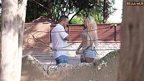 an italian blogger picks up a girl on the street