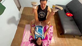 Coach, put your cock in my ass and make me squirt