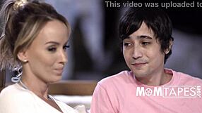 young step son catches step mom at a low ricky spanish