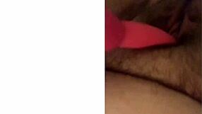 Katie masturbates with a vibrator