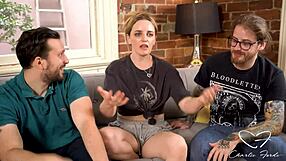 charlie forde joins lucky david in wild 3some anal assfucking deepthroat pussy riding squirting orgasm