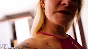 Reunited couple enjoys a quiet hotel room meeting