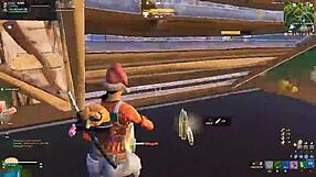 bisexual transgender bends over doggystyle while playing fortnite intriguing twist