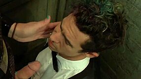 Shemale Pounds Coat Check Guy