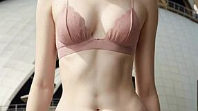 Modeling In Lingerie At The Sydney Opera House