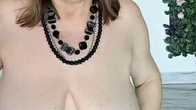 Mature MILF with Huge Tits Enjoys POV Fucking