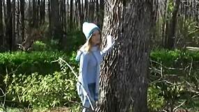 My Cute Neighbor Teasingly Reveals Her Slim Body and Touches Her Pussy