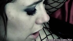 Ladies blindfolded fingering each other with toys in hot threesome 😍🔥