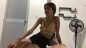 Little stepsister begs to suck dick.