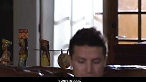 Cream pie virgins scene 3, Riley Reign gets creamed by Jay Romero