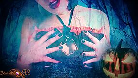 oh baby, your ghostly ghoulfriend's gonna make you jerk that cock with my dirty talk