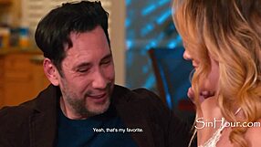 sugarbaby gets fucked with her panties on by tommy pistol