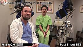 freshman forced to orgasm with hitachi by nurse sandra chappelle.