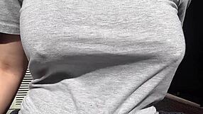 Artemisia Love's Big Boobs Bouncing Outdoor Session