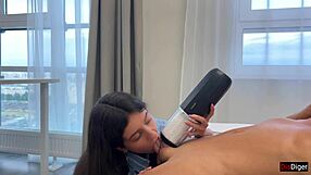 New Svakom Alex Neo 2 Toy Delivers Massive Outdoor Cumshot Explosion After Intense Jerk Off Massage