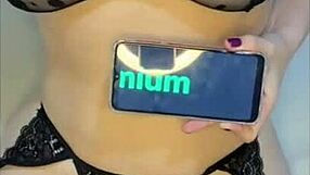 first tinder date with brazilian brunette amateur in bed