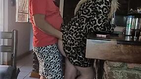 Rough doggystyle encounter left her moaning loudly