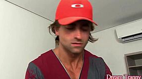 Trans Hottie Nathalia De Castro Gets Post Shower Creampie