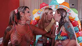 Squirting sluts fist asses, face fuck till stupid anal bliss